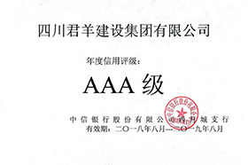 2018年中信银行信用品级3A